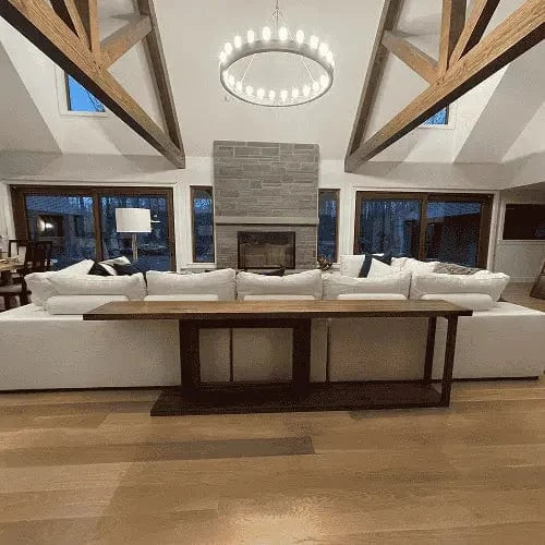 The Carpentry Shop Co. Walnut Console Table