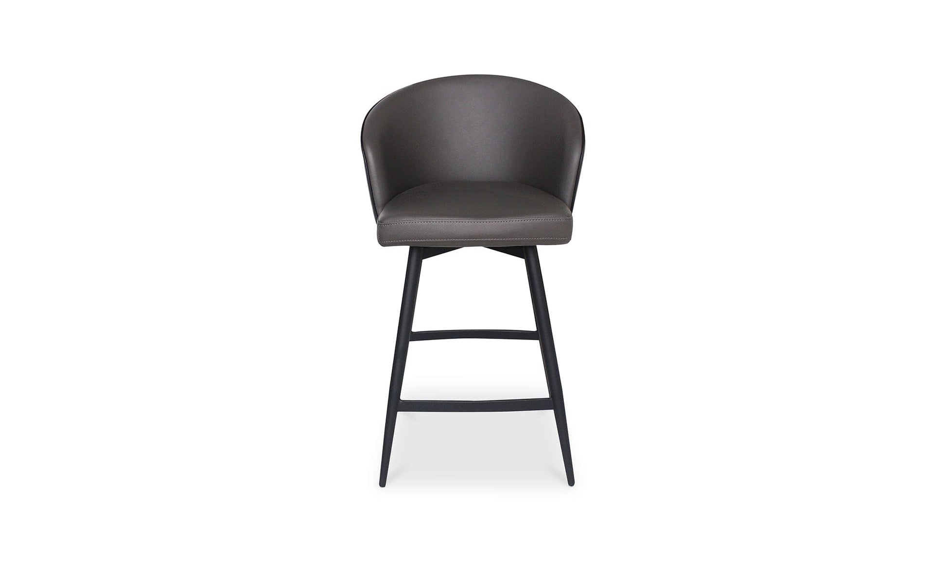 The Carpentry Shop Co. WEBBER SWIVEL COUNTER STOOL CHARCOAL WEBBER SWIVEL COUNTER STOOL CHARCOAL
