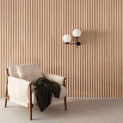 Fluted Wood Panels.