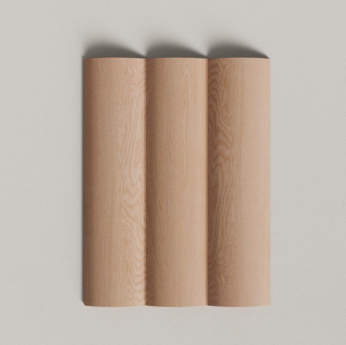 Fluted Wood Panel Samples.