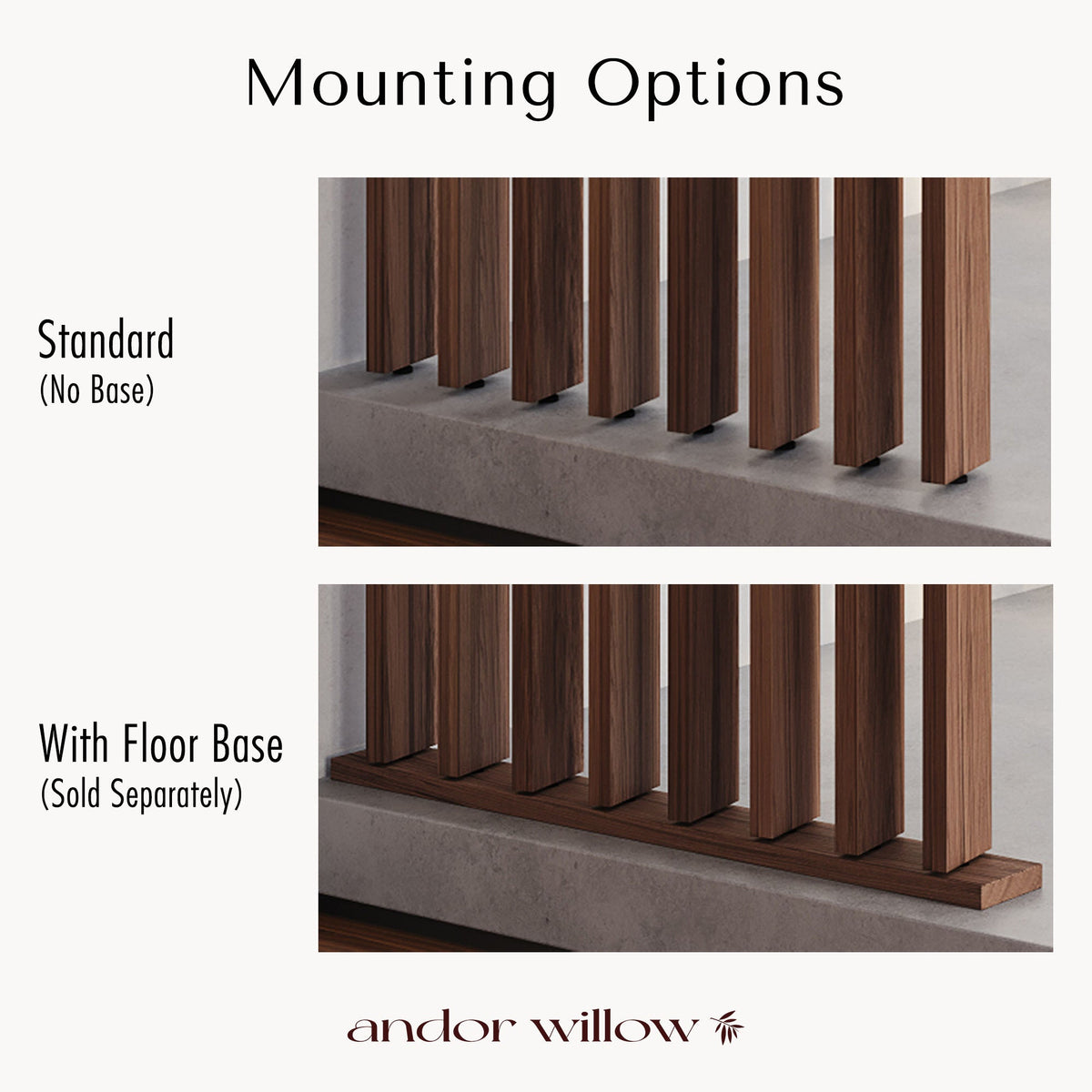 Wood Slat Room Divider.