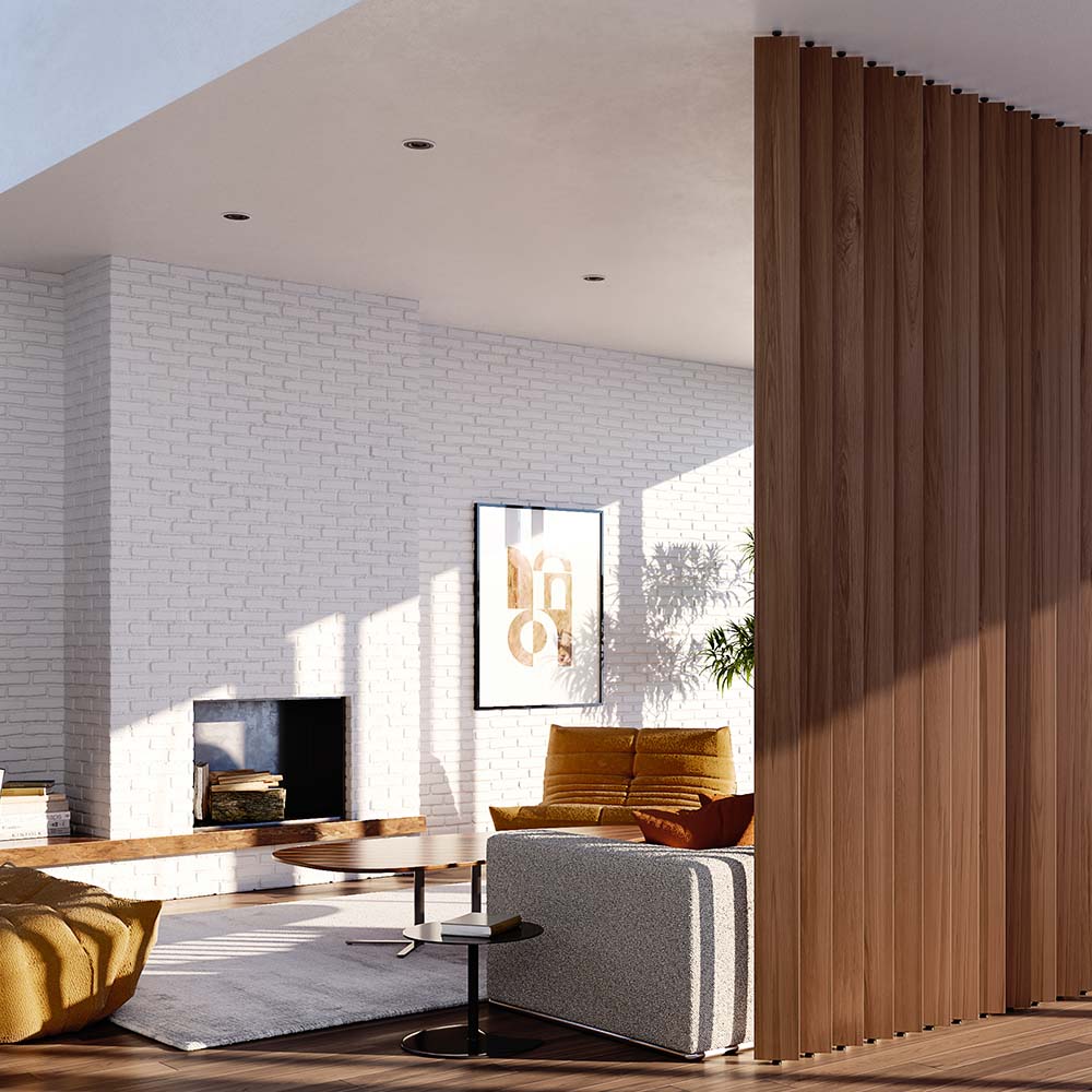 Andor Willow Wood Slat Room Divider Wood Slat Room Divider Wood Slat Room Divider