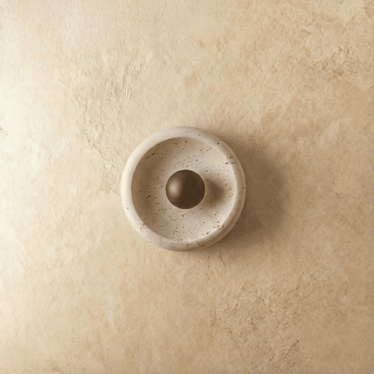 Yalka Travertine Wall Lamp