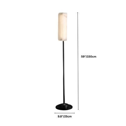 Zazu Alabaster Floor Lamp