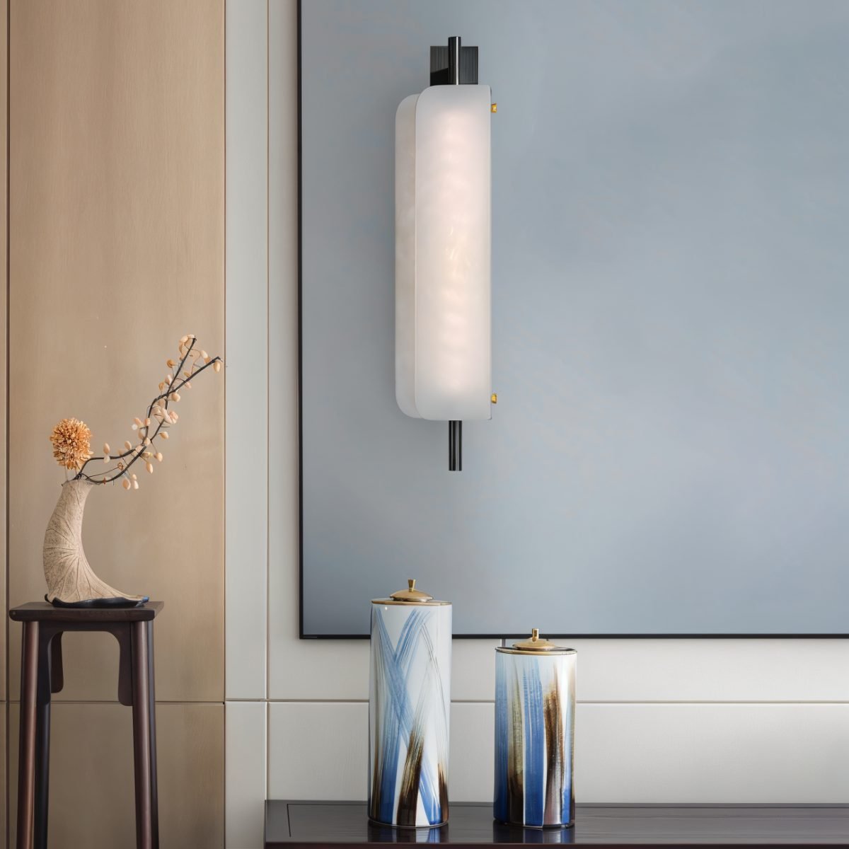 Zazu Alabaster Wall Lamp