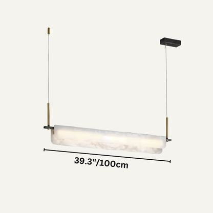 Zazu Alabaster Chandelier.