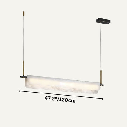 Zazu Alabaster Chandelier.