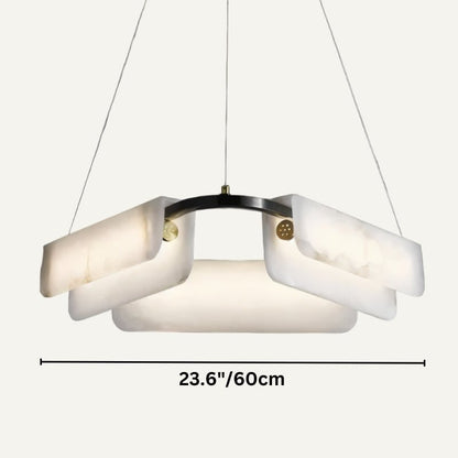 Zazu Alabaster Chandelier.