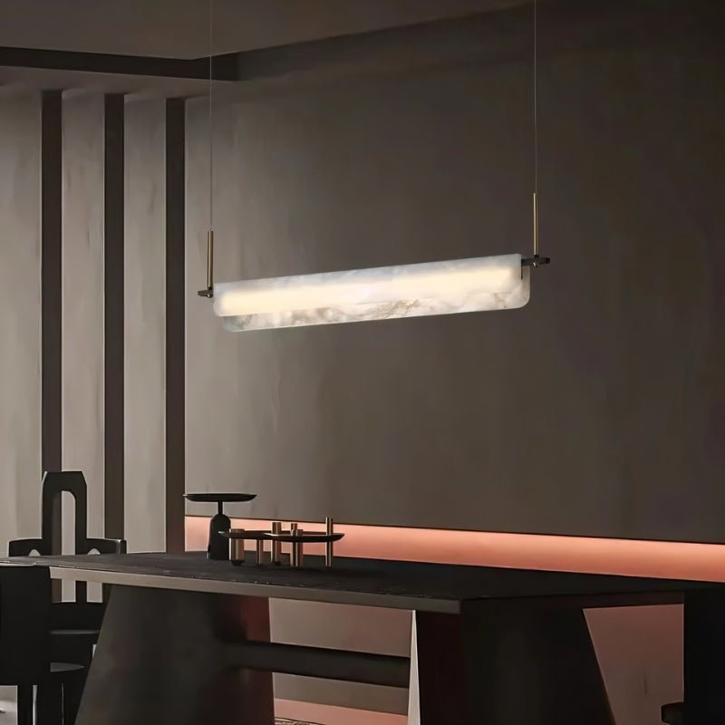 Zazu Alabaster Chandelier.