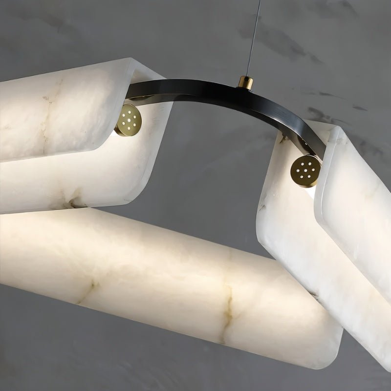 Zazu Alabaster Chandelier.