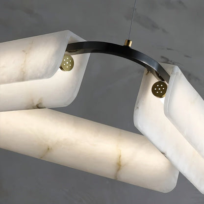 Zazu Alabaster Chandelier.