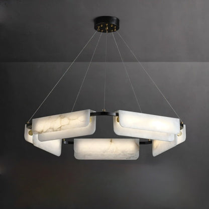 Zazu Alabaster Chandelier.