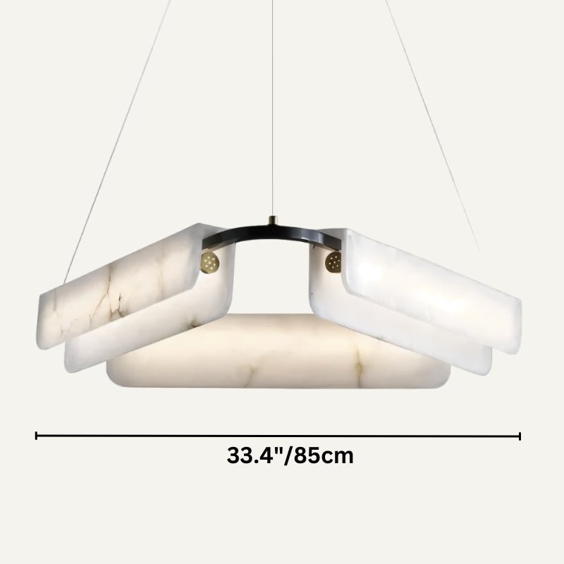 Zazu Alabaster Chandelier.