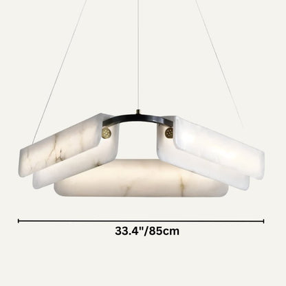 Zazu Alabaster Chandelier.