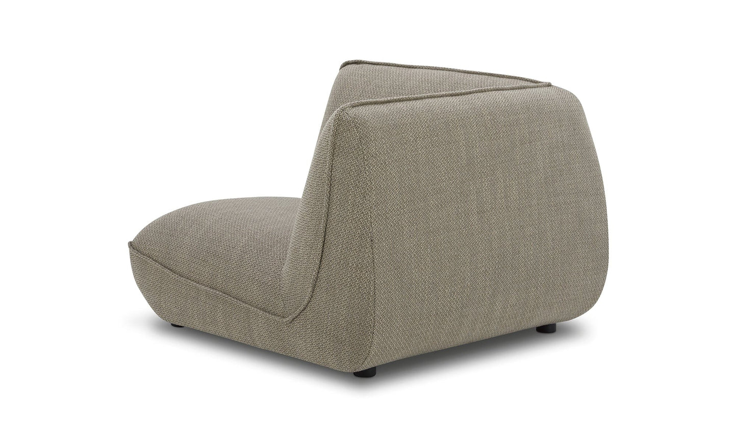 The Carpentry Shop Co. Zeppelin Corner Chair Speckled Pumice Zeppelin Corner Chair Speckled Pumice