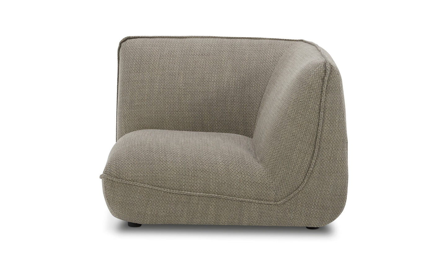 The Carpentry Shop Co. Zeppelin Corner Chair Speckled Pumice Zeppelin Corner Chair Speckled Pumice