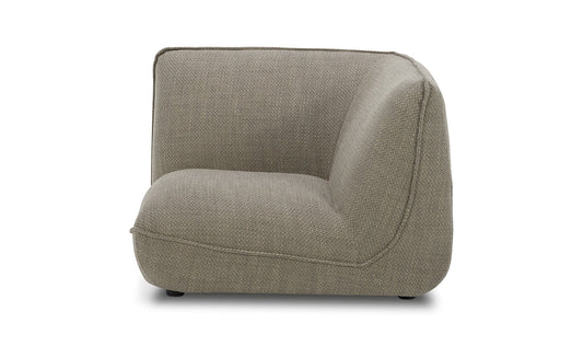 The Carpentry Shop Co. Zeppelin Corner Chair Speckled Pumice Zeppelin Corner Chair Speckled Pumice