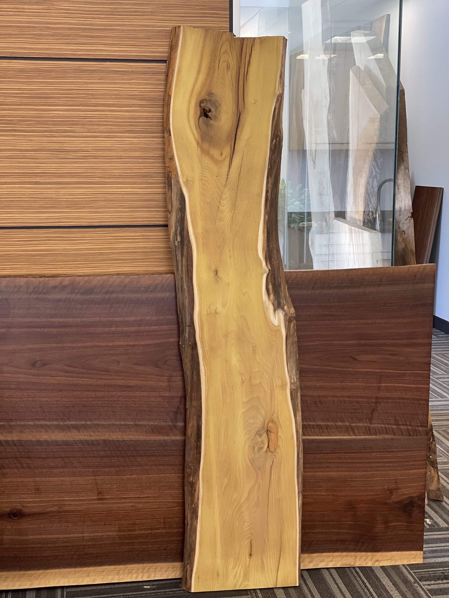 The Carpenty Shop Co., LLC Buy as is 44" Spalted Maple Slab