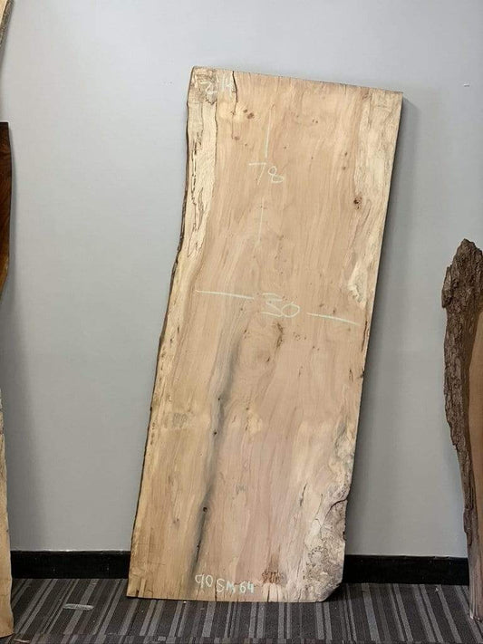The Carpentry Shop Co., LLC 78" Spalted Maple Slab