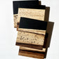 The Carpentry Shop Co., LLC Carpentry & Woodworking Black Epoxy and Monkey Pod Coaster Set