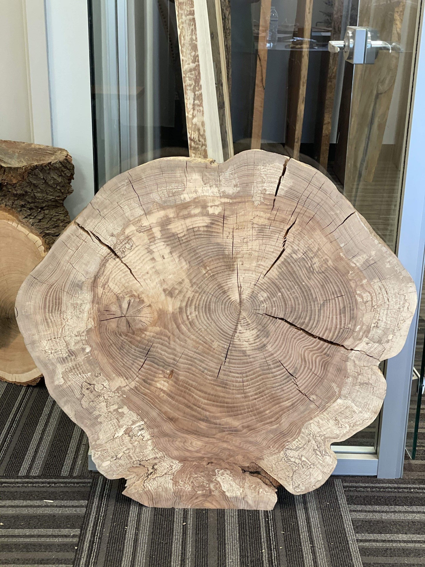 The Carpenty Shop Co., LLC Copy of 41" Spalted Maple Cookie Slab