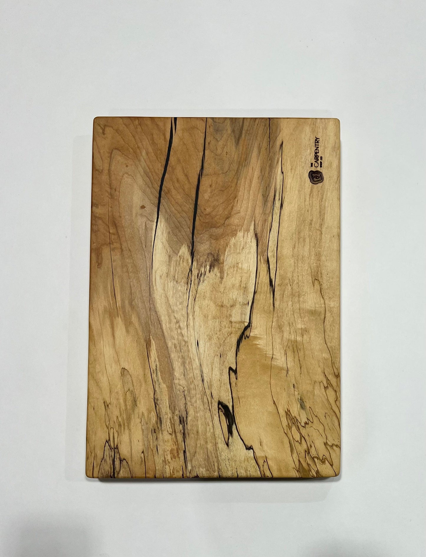 The Carpentry Shop Co. Cutting Boards & Charcuterie Platters Spalted Maple and Black Epoxy Slab Charcuterie board - 004