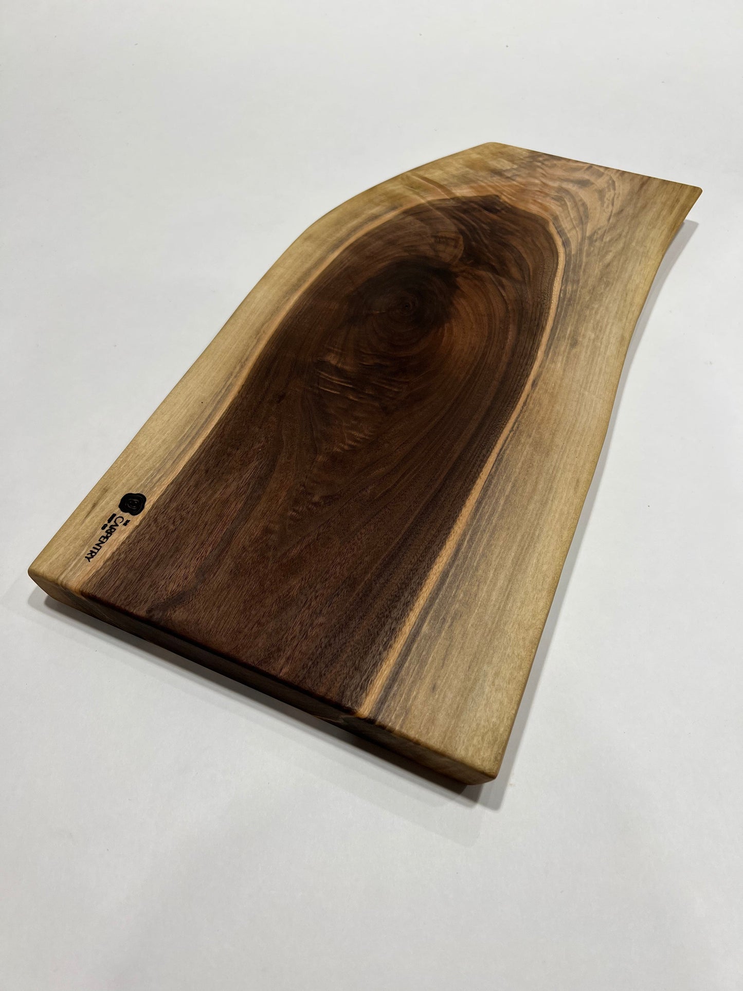 The Carpentry Shop Co. Cutting Boards & Charcuterie Platters Walnut Slab Charcuterie board-005