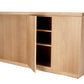 The Carpentry Shop Co. Errico, White Oak Console Table