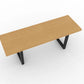 The Carpentry Shop Co. Modern Bench with Metal Legs