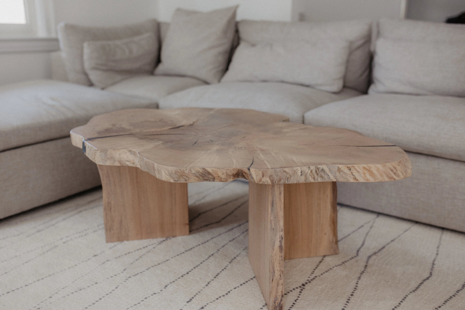 The Carpentry Shop Co. Organic Style Coffee Table Organic Style Coffee Table - No Sharp Edges