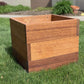 The Carpentry Shop Co., LLC outdoor furniture Mahogany 18" Cube Planters
