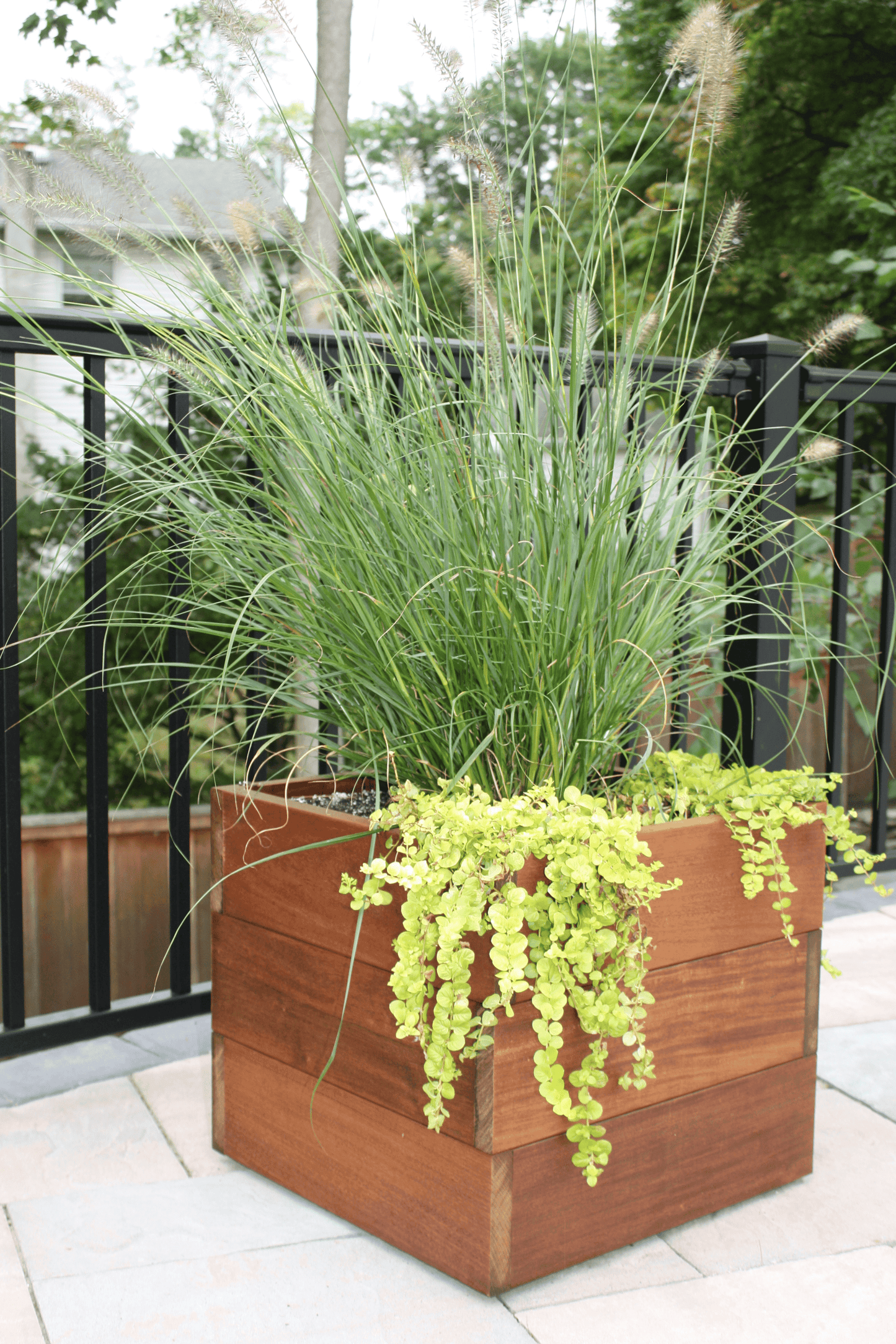 The Carpentry Shop Co., LLC outdoor furniture Ipe 18" Cube Planters