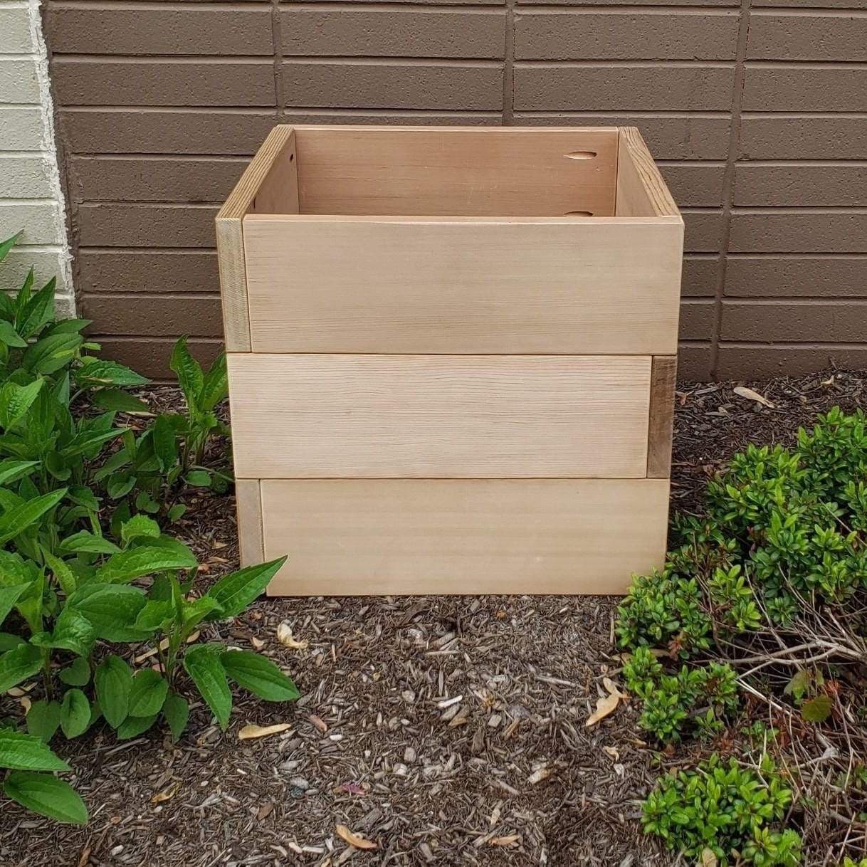The Carpentry Shop Co., LLC outdoor furniture woo 18" Cube Planters