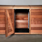 The Carpentry Shop Co., LLC outdoor furniture Mahogany Trash Enclosure