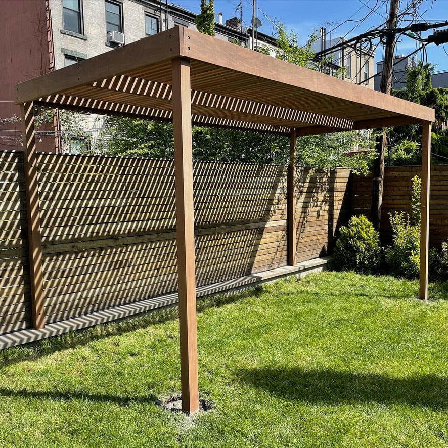 Modern Style Wood Pergola KIT – The Carpentry Shop Co.