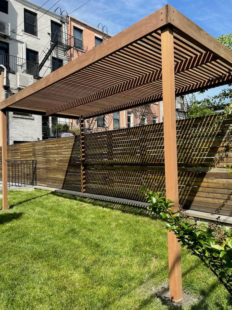 Modern Style Wood Pergola KIT – The Carpentry Shop Co.