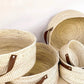 The Carpentry Shop Co. Palm Straw Handmade Storage Baskets