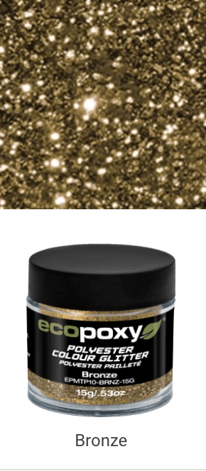 The Carpentry Shop Co. Bronze Polyester Color Glitters