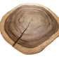 The Carpentry Shop Co. Vieques Dining Table Vieques Organic Round Dining Table Made from Maple Parota Monkey Pod Exotic WoodSlab